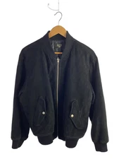 BIGI Blouson M Suede Black Solid Color