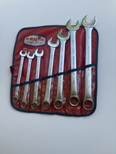 Vintage Proto Professional 7pc Combination Wrench Set 1214-1228 12pt Usa Made
