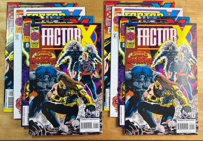Factor-X #1 2 3 4 (1995) NM Marvel Comics X-Men Age of Apocalypse Lot Set