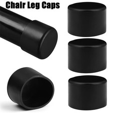 Black Chair Leg Cap Chair Leg Cap Feet Protector Pad Table Covers Brand New