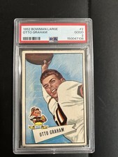1952 Bowman - Otto Graham #2 Cleveland Browns