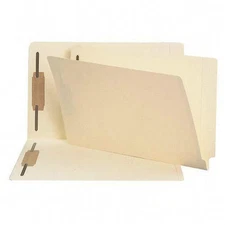 Smead 37115 Manila End Tab Fastener File Folders with Reinforced Tab - Legal