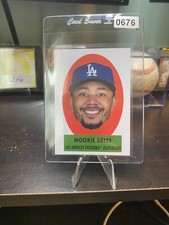 2021 Topps Archives '63 Peel Offs #69PO3 Mookie Betts Dodgers Red Sox