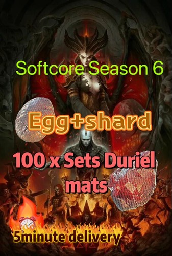 DIABLO 4 Temporada 6 🔥 Duriel Materials Exquisite Blood Gold PC-XBOX-PS - Imagen 2 de 10