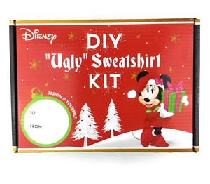 Download New Disney Minnie Mouse Diy Ugly Sweatshirt Kit Womens Medium Christmas Craft Ebay Yellowimages Mockups