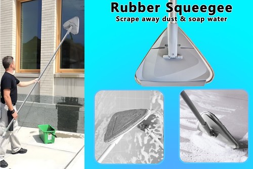 Wall Cleaning Mop with Long Handle,  Ceiling Cleaner Tool Duster  - Picture 7 of 11