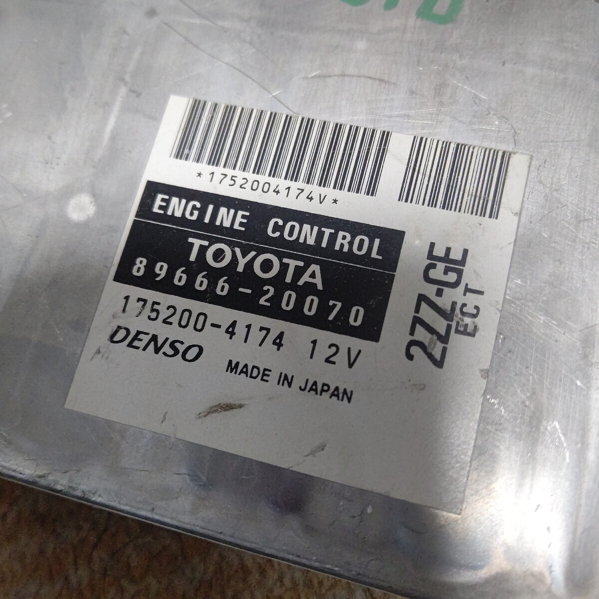 shuka ページ JDM Toyota Celica GTS ZZT231 Automatic OEM ECU Computer