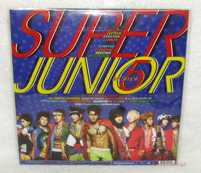 K-POP Super Junior Mr. Simple Taiwan CD Type A (Cover: Kyu Hyun