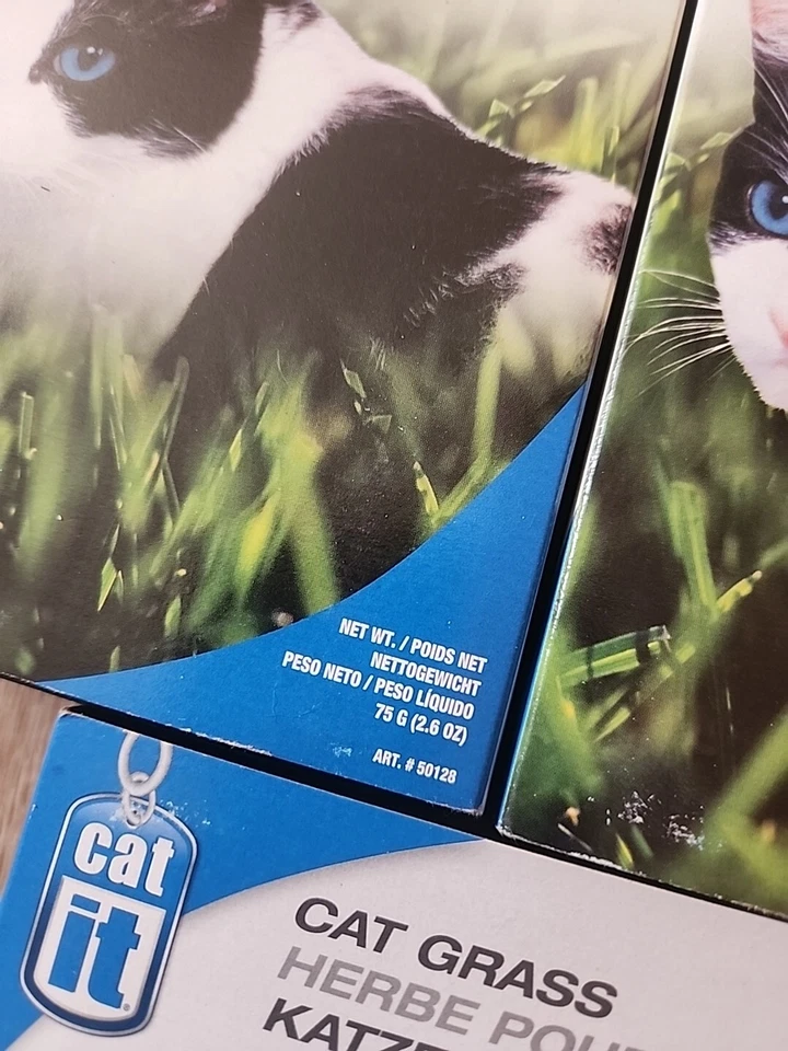 3 LOT OF CATIT CAT GRASS - 75 G (2.6 OZ) BRAND NEW  - Image 3 of 4