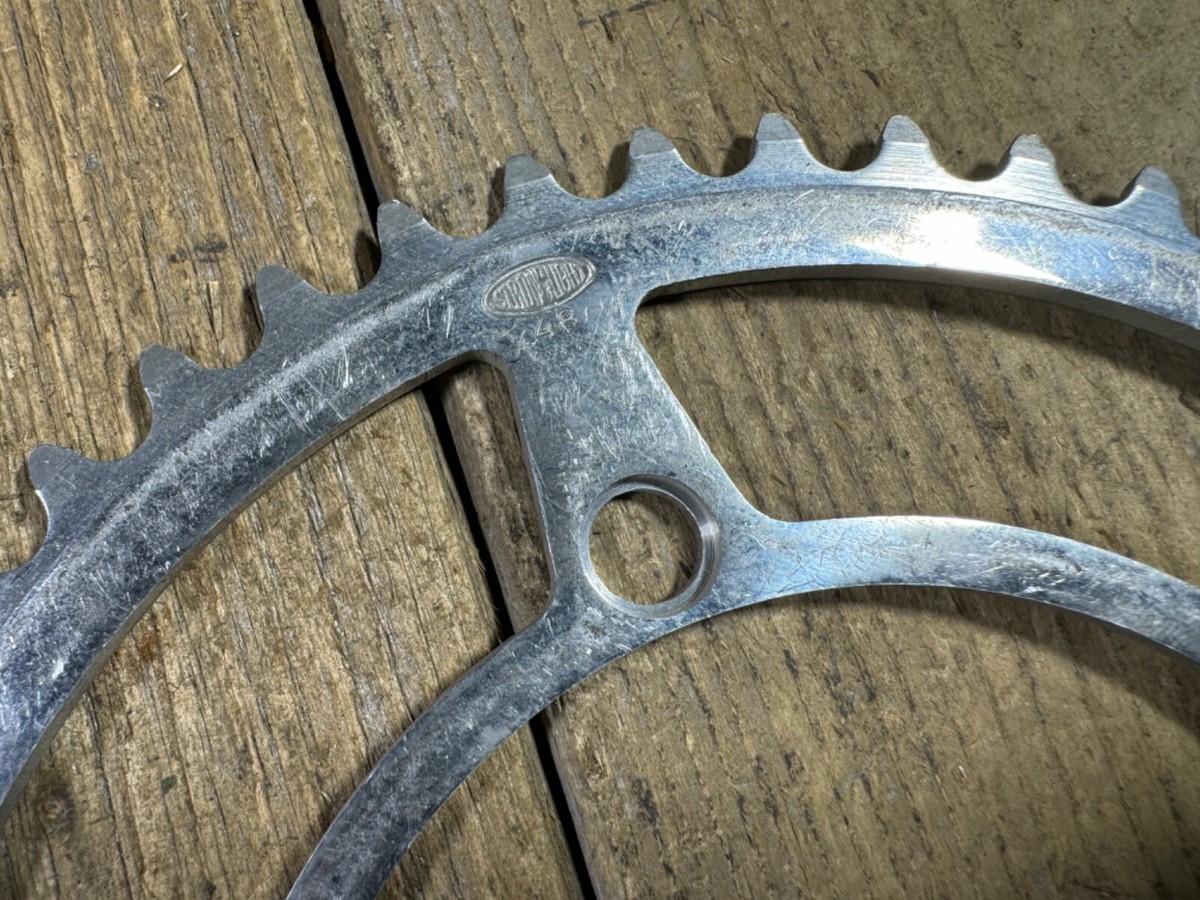 TA Stronglight Chainring 48T France 122 Bcd Vintage Bike Bicycle