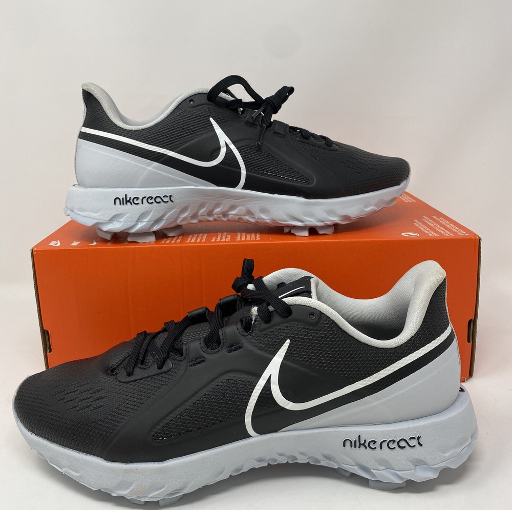 Nike React Infinity Pro Mens Golf Shoes Size 9.5 Black CT6620 004 New
