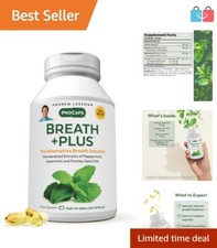 Gentle Breath Freshener - Breath Plus 180 Softgels for Odors from The Inside Out