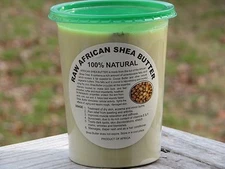 ORGANIC UNREFINED UNFILTERED RAW FAIR TRADE AFRICAN SHEA BUTTER  1 4 8 16 32 OZ