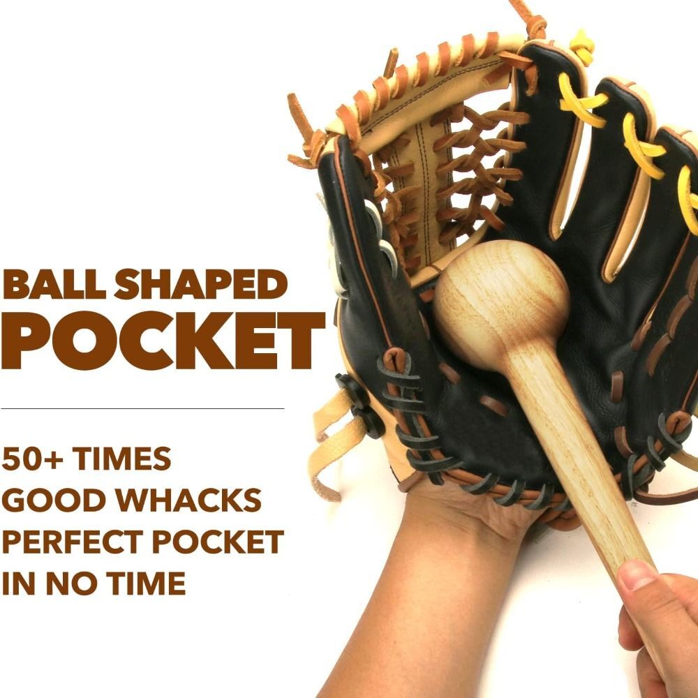 Softball Glove Mallet One Piece Quick Create Breaking in Glove Pocket