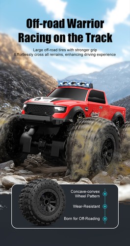 C8816 1:16 RC Amphibious Car 2.4G 50M Off-road For Water Grassland Dirt Mountain - Picture 6 of 20