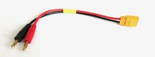 Male XT90 Charging Cable to 4 MM Banana Male Plugs Lipo Batteries