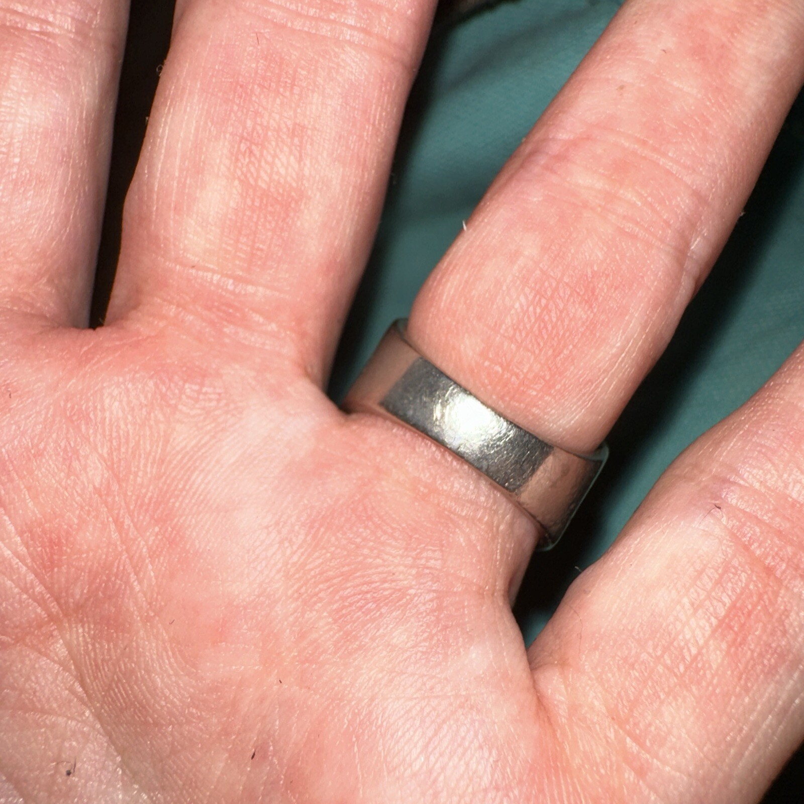 moissanite cluster ring sterling silver - image 2