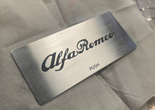 Alfa Romeo Gtv Spider 166 Brushed Stainless Steel Ashtray Ash Tray Lid Cover