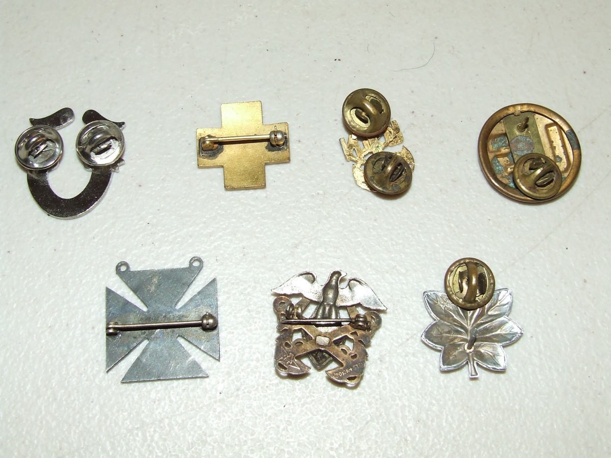米軍実物　WW2 ナム戦　ヴィンテージピンズセット 米軍実物 WW2 ナム戦 ヴィンテージピンズセット 米軍実物 WW2