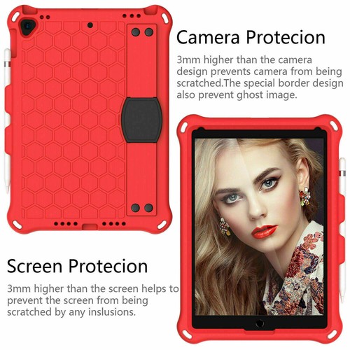 Stand Strap Cover Shockproof Rubber Case for iPad 10th 9 8 7 5 6 Mini 2022 Air 5 - Picture 36 of 76