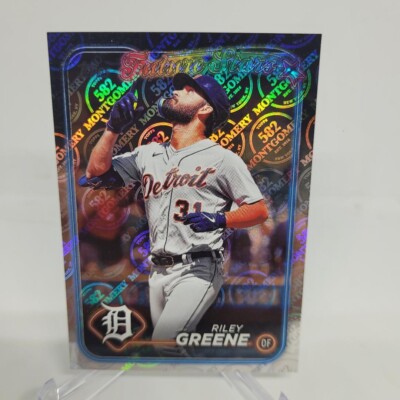 2024 Topps Riley Greene  Montgomery Club Foil