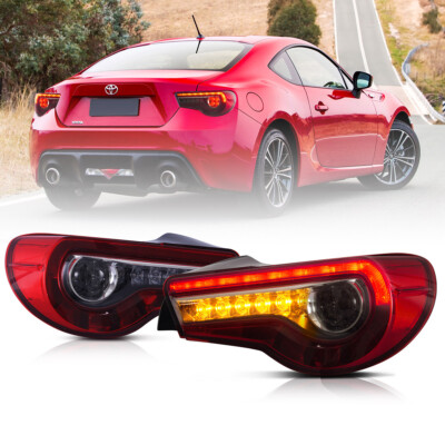 VLAND LH + RH LED Tail lights For 17-20 Toyota 86 13-20 Subaru BRZ & Scion FR-S