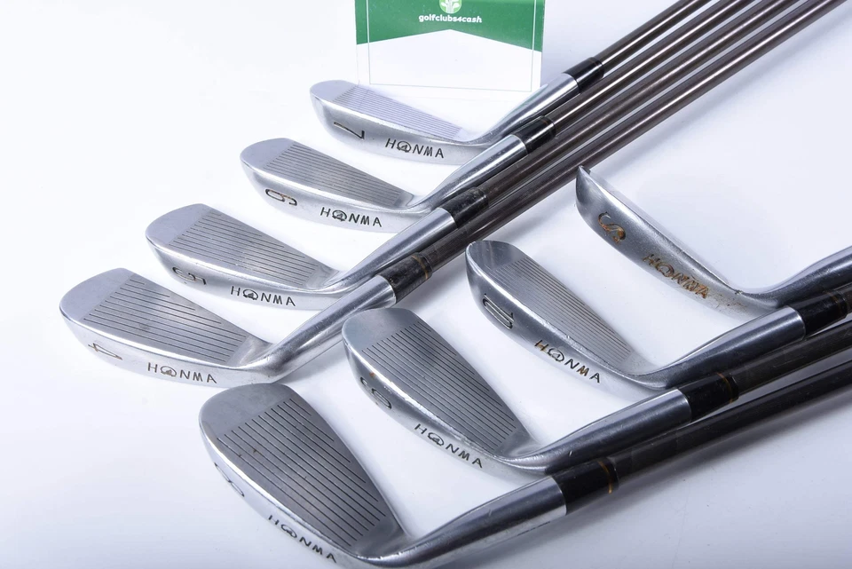 Honma LB-606 Irons / 4-PW+SW / Stiff Flex Honma Titanium-Carbon R-1 - Image 4 of 4
