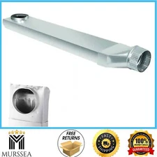 28in.To 45 in.Adjustable Space Saver Aluminum Dryer Vent Duct w/ Straight Outlet