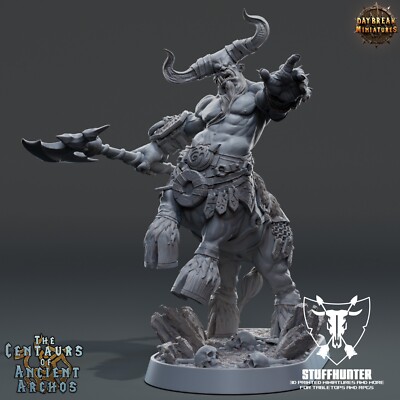 Centaurs of Ancient Archos - Aran Gutrunner - 32mm Centaur Tabletop Wargaming
