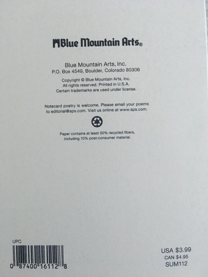 Nueva tarjeta Blue Mountain Arts MI MARIDO... ERES CASI TODO PARA MÍ Foto 3 de 3