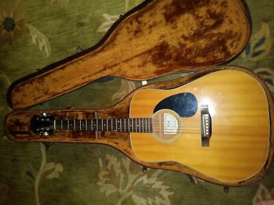 Epi d 10　珍品アコギ　直接取引可能　ソフトケース付　男鳴り Vintage EPI D-10 accoustic guitar with 1970s Gator case | eBay