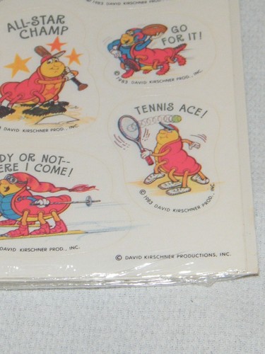 New Vintage Hallmark Stickers . Barney . Koala . Dog . Bird . Animal.. of Choice - Picture 60 of 63