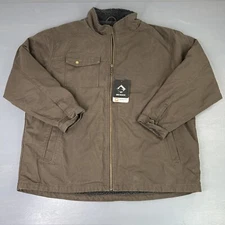 Dri Duck Endeavor Canyon Cloth Jacket Brown Men’s 2XL NWT 5037