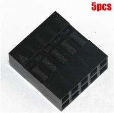 5Pcs 2X5P Dupont Connector Housing Female Pitch 2.54MM Ic New ng
