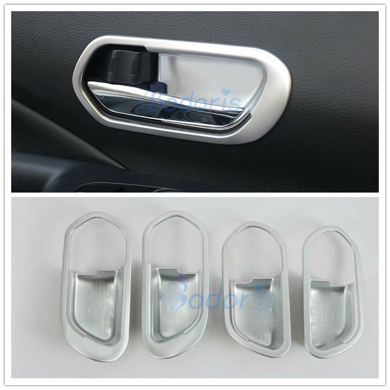 For Nissan Kicks 2017-2021 Inteiror Door Handle Bowl Panels Trims Accessories