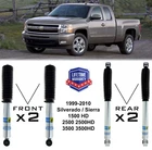 Bilstein B8 5100 Front Rear Shocks Fits 99-10 Silverado Sierra 1500HD 2500 3500