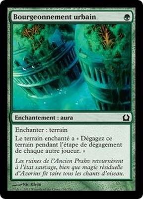 MTG Magic RTR FOIL - Urban Burgeoning/Bourgeonnion urban, French/VF