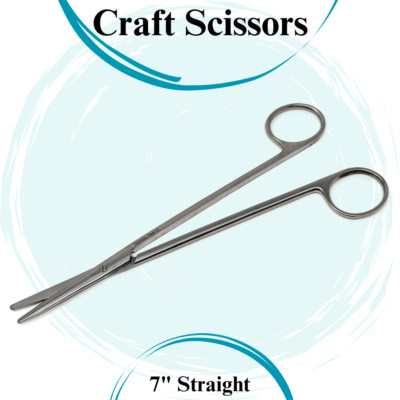 7-Inch Multipurpose Steel Scissors - Ultra Sharp Blades for Home & Office Use