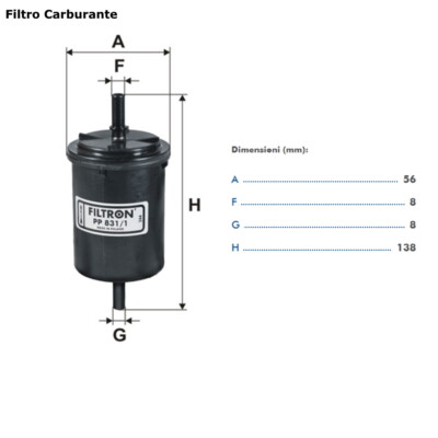 KIT TAGLIANDO 4 LT OLIO 10W40 4 FILTRI CITROEN C2 1.1 Benzina - Foto 3
