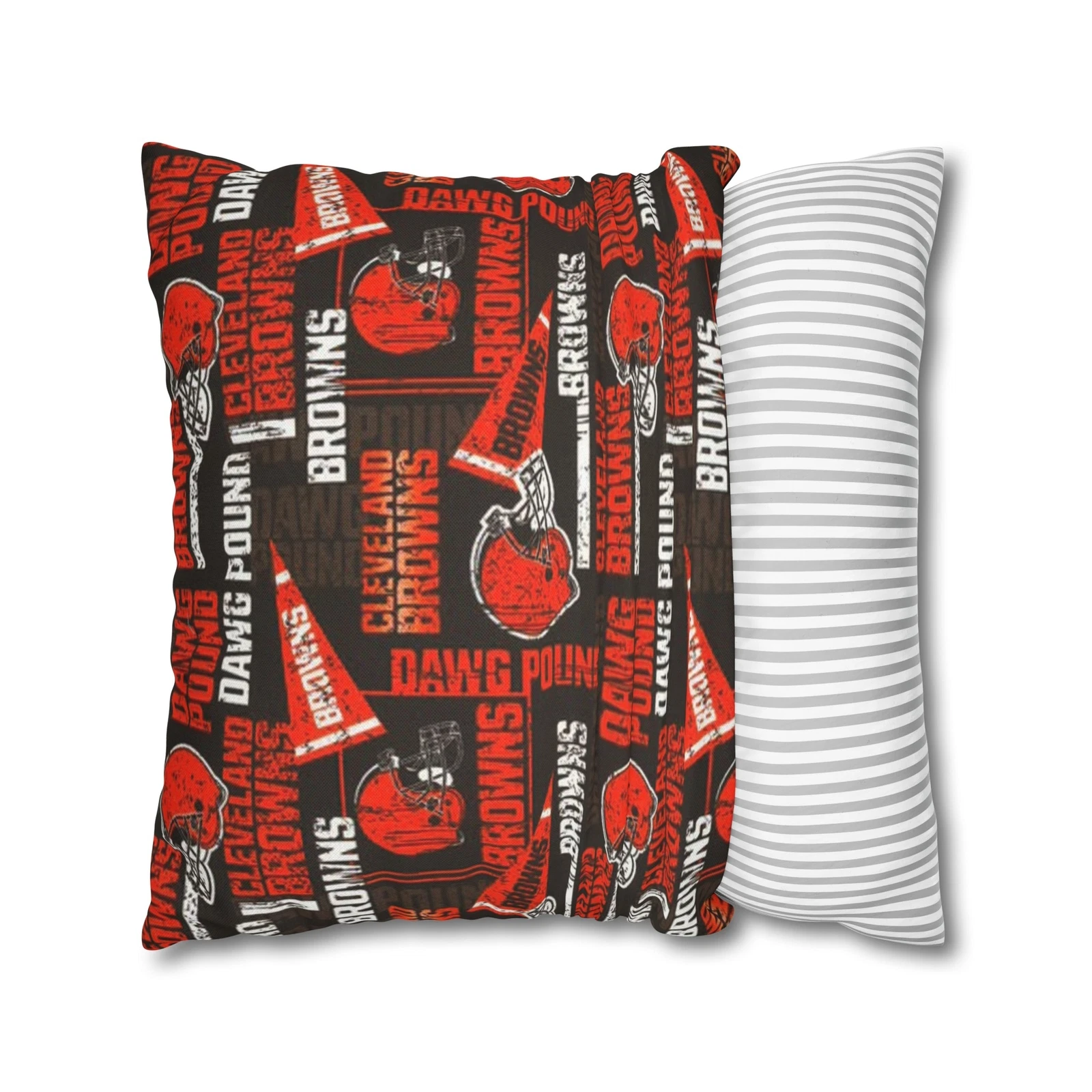 Cleveland Browns Spun Square Pillow Cover