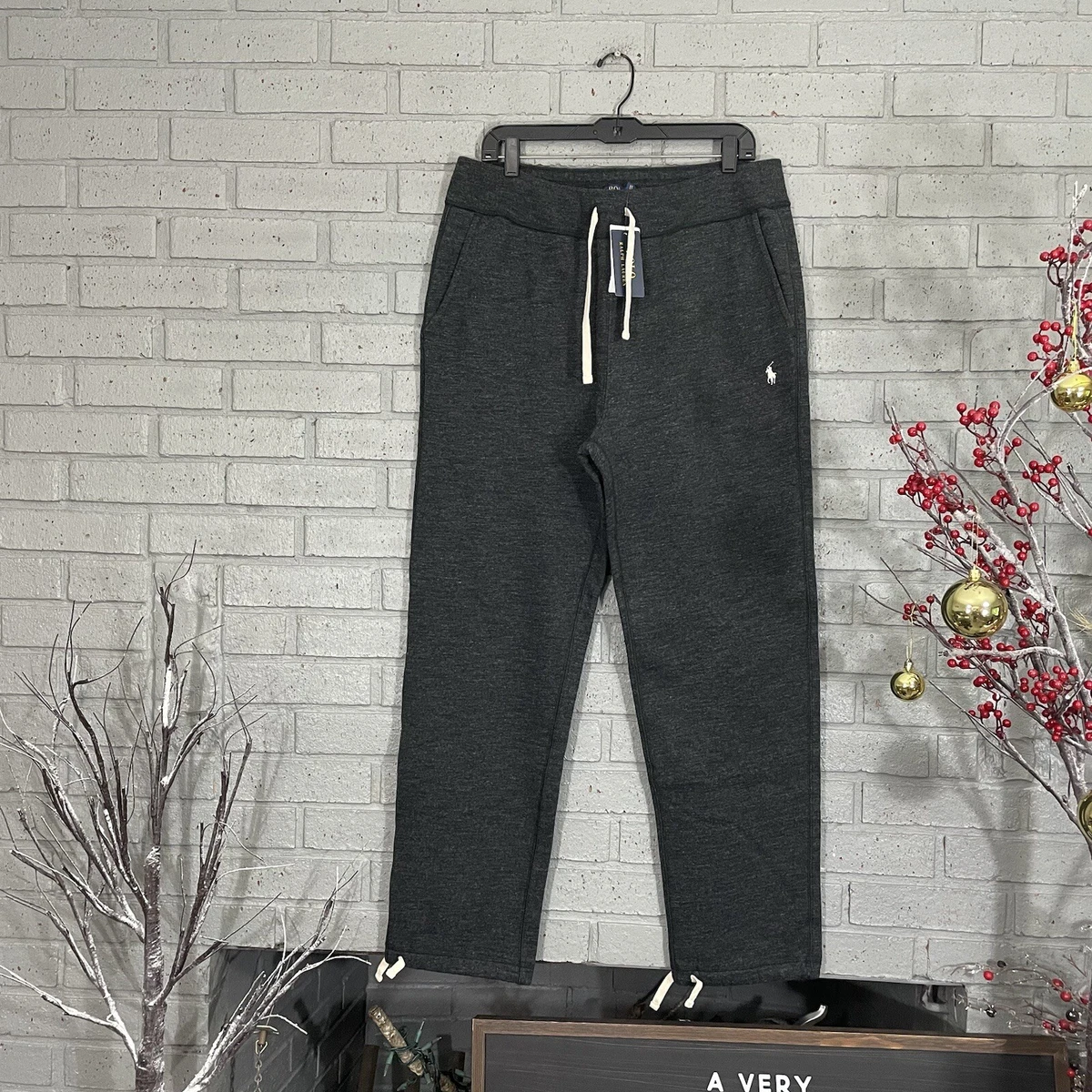 Polo fleece sweatpants sales