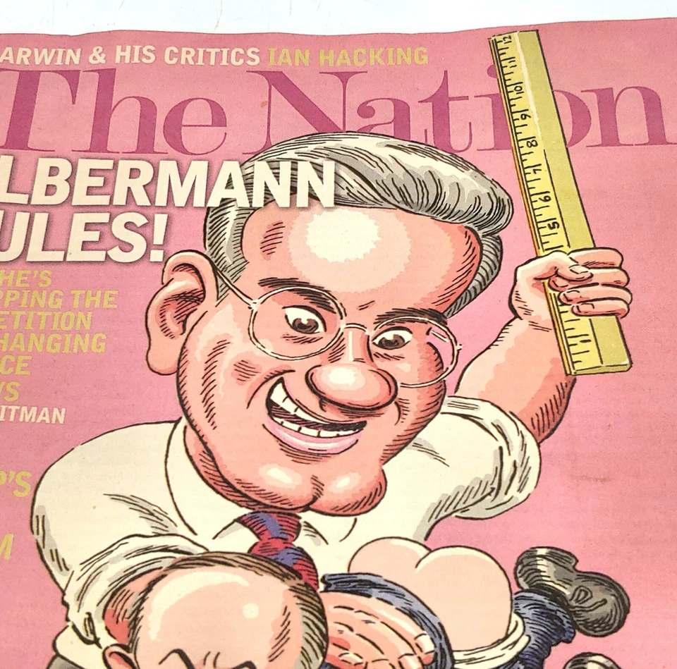 The Nation October 8, 2007 Magazine Darwin & His Critics Olbermann Rules (As-Is) Foto 2 de 4