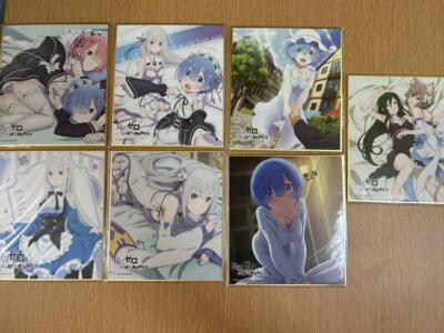 Rezero colored paper Re:Zero -Starting Life in Another World- Character Goods