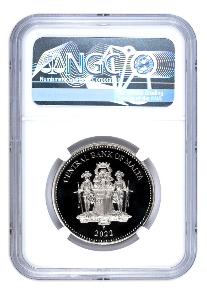2022 2.5 Euro Platinum Jubilee Queen Elizabeth II Coin NGC MS69 - Top Pop! - Image 2 of 2