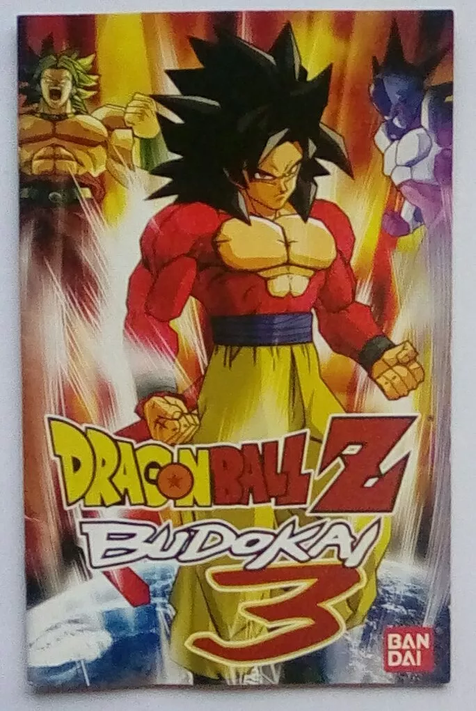 Dragon Ball Z Budokai Tenkaichi 3 REPRODUCTION ART Only No 