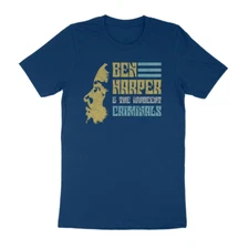 Ben Harper and The Band Shirt Blue Navy Unisex S-5XL 2C474