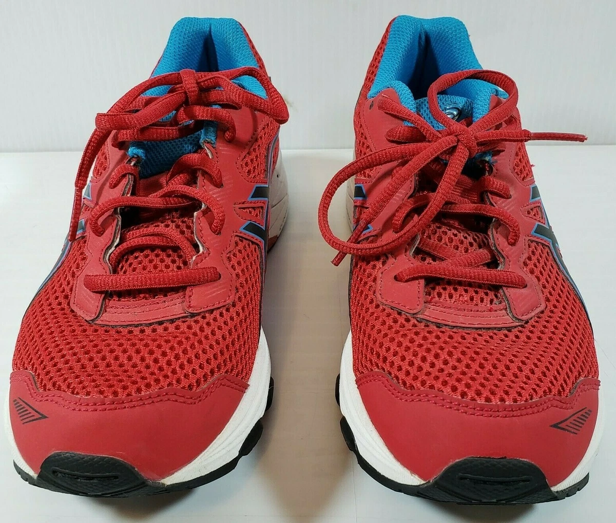 Tejido Torpe Expresamente Asics shoes Womens size 5 C619N GT-1000 Red/Blue great soles Running Sport  | eBay