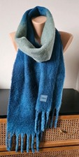 Image of BIBA New With Tags Long Blue Green Ombre Scarf
