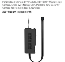 Mini Video Cameras 64GB 1080P Portable Nanny Recorder