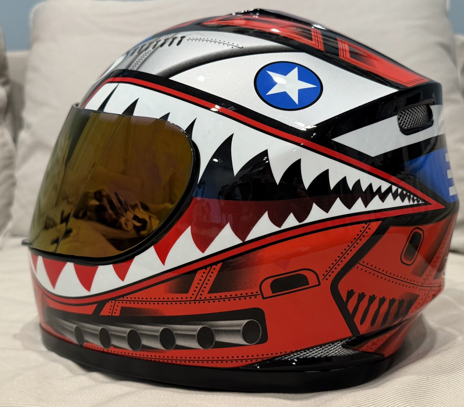 WOW Youth Kids BMX MX ATV Dirt Bike Motocross Helmet Youth M